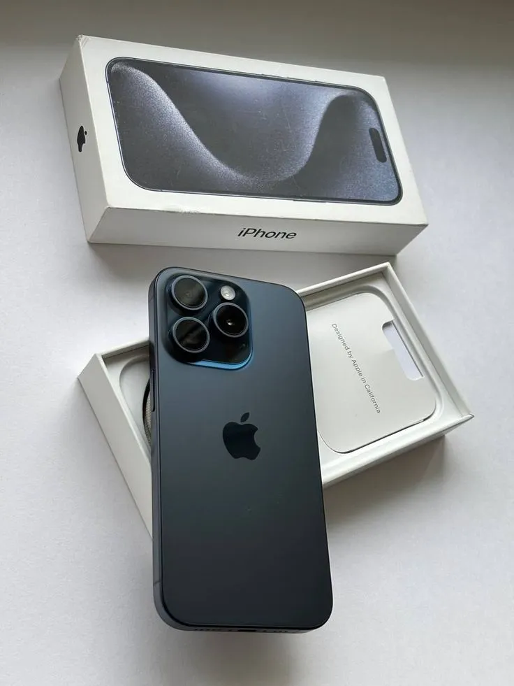 Apple iphone 15 pro noir sideral à dakar
