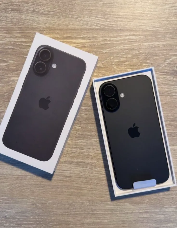 Apple iphone 16 plus noir à dakar